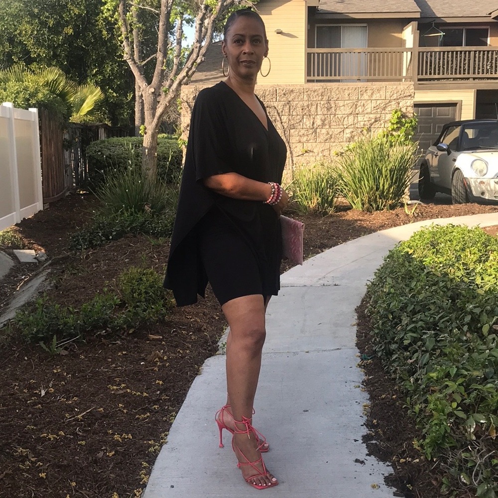 Black 2piece short set